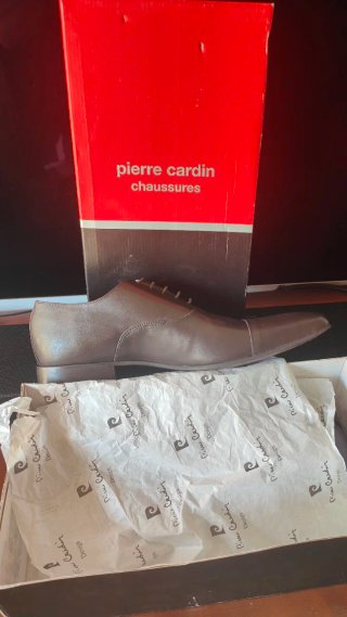 Zapatos Pierre Cardin Marrones Talla 45 Nuevos