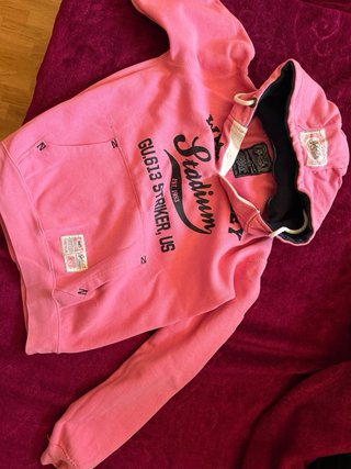 Sudadera con capucha rosa GU.613