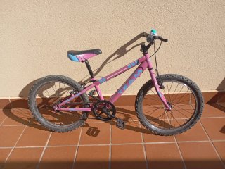 Bicicleta infantil TEAM rosa