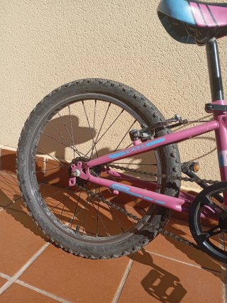 Bicicleta infantil TEAM rosa