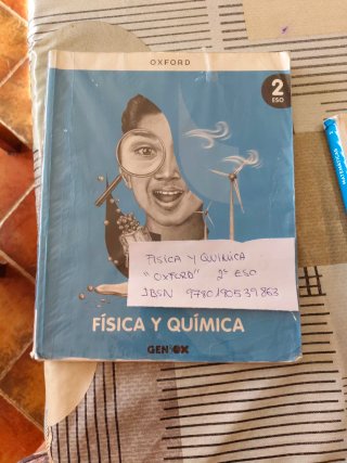 Libro física y química editorial Oxford