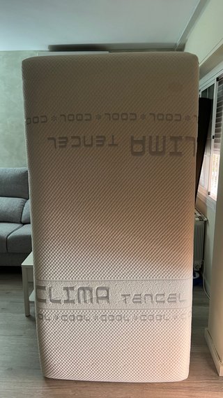 Colchón individual con funda CLIMA TENCEL