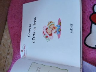 Libro cuento conoce a tarta de fresa
