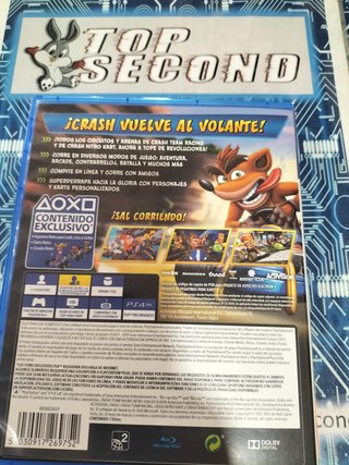 Juego PS4 CTR Crash Team Racing Nitro-Fueled