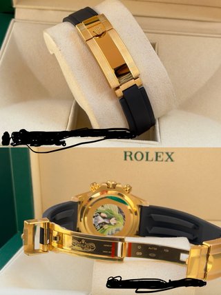 Orologio Rolex Daytona Gold Iced Out Baguette