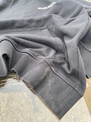 Felpa Vintage Rethink Status Nera