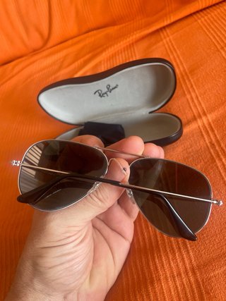 Gafas Ray-Ban Aviator Espejo Plata