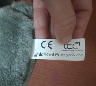 Peluche Elefante Gris de Big Headz