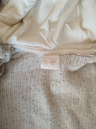 Chaqueta Zara Baby 80cm (9/12m)