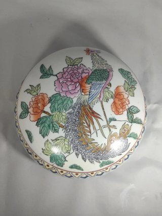 Caja porcelana china p/ joyas o baratijas