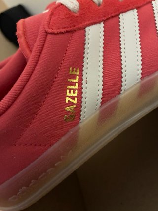 Zapatillas Adidas Gazelle Indoor Rojas T.38 2/3