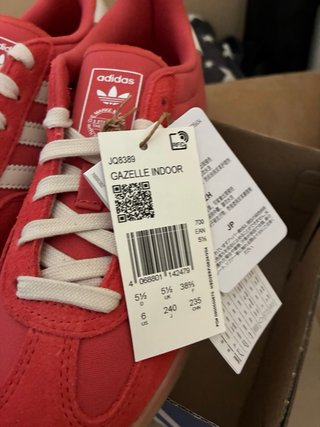 Zapatillas Adidas Gazelle Indoor Rojas T.38 2/3