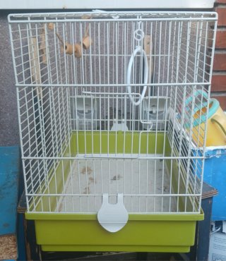 Jaula para pájaros o hámster