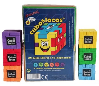 Pack Rompecabezas 3D 12 cubos + gafas de regalo