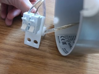 Lámpara de techo Ikea Plata y Blanca