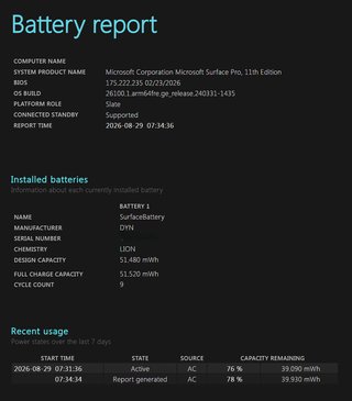 Microsoft Surface Pro 13 Snapdragon X Elite