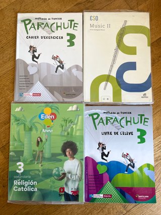 Libros de texto 3º ESO