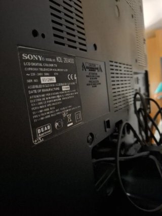 Televisor Sony Negro/Gris