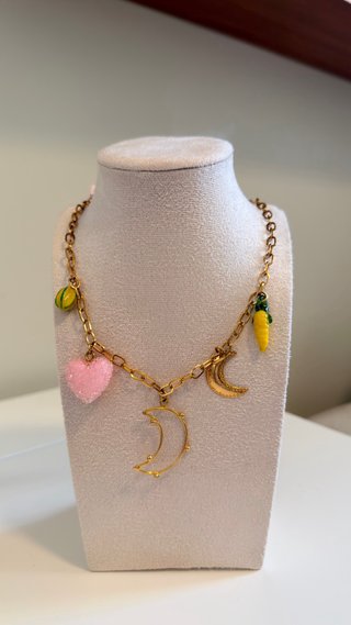 Collar acero inoxidable.