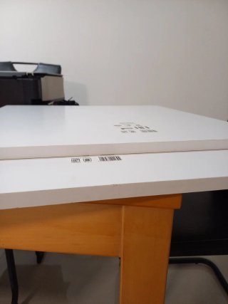 Baldas aglomerado Finsa Blanco Standard. 12€ × 2