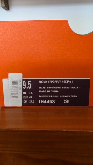 Zapatillas Nike ZoomX Vaporfly Next %4 Talla 43