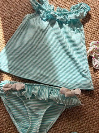 Lote 6 bañadores niña talla 18-24 meses