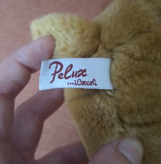 Peluche de perro marrón de I Coccoli