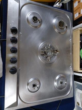 Placa de gas 5 fuegos