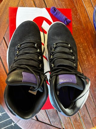 Botas Nike Cygnal Talla 43 Negro/Morado