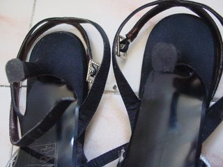 Zapatos de fiesta Joyca T40 satén y pedrería