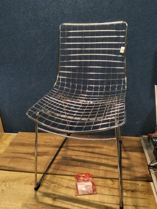 Sklum Silla de Comedor Renee Acero Cromado