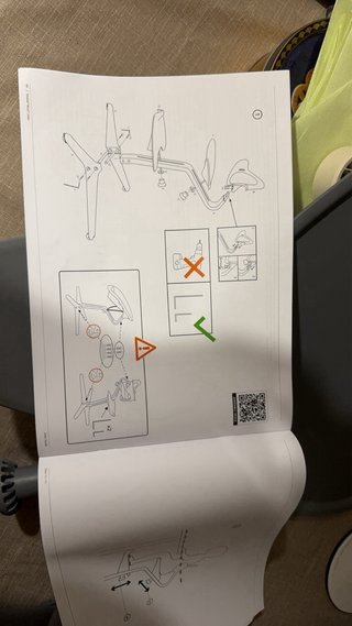 Silla Stokke Nomi - Gris y Madera
