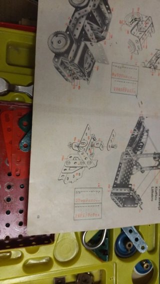 Juego Mecano Antiguo Nº 1