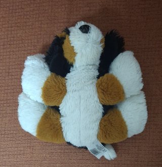 Peluche perro de colores