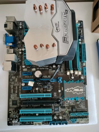 Placa Base ASUS + Micro + Disipador + RAM