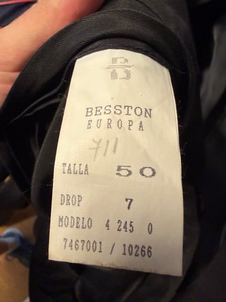 Traje de vestir Besston negro