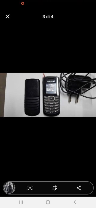 Samsung GT-E1080W telefono cellulare