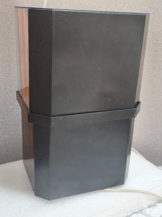 Lámpara Reloj Vintage Fibra Óptica