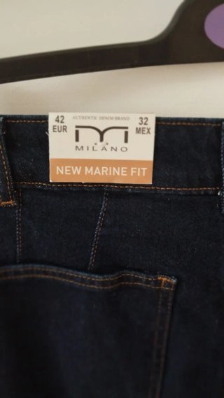 Pantalón vaquero Milano azul