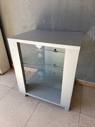 Mueble TV Plataforma con Ruedas