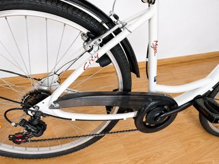 Bicicleta urbana Megamo Ronda 26" con cesta