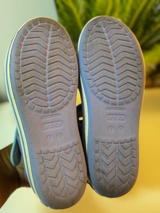 Crocs Bambina 34-35 Viola/Azzurro
