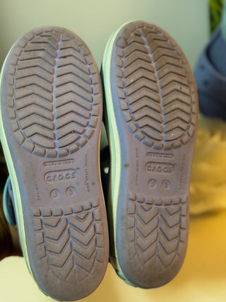 Crocs Bambina 34-35 Viola/Azzurro