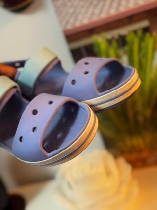 Crocs Bambina 34-35 Viola/Azzurro