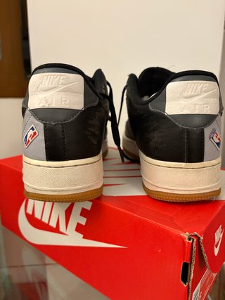 Nike Air Force 1 Talla 42 Negro/Plata