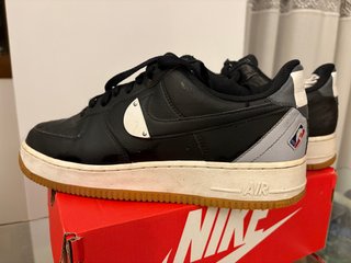 Nike Air Force 1 Talla 42 Negro/Plata
