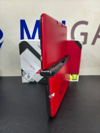 Nintendo 3DS XL Roja Con Caja 1 Año Garantía