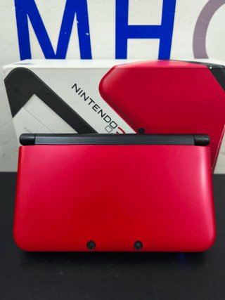 Nintendo 3DS XL Roja Con Caja 1 Año Garantía
