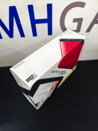 Nintendo 3DS XL Roja Con Caja 1 Año Garantía