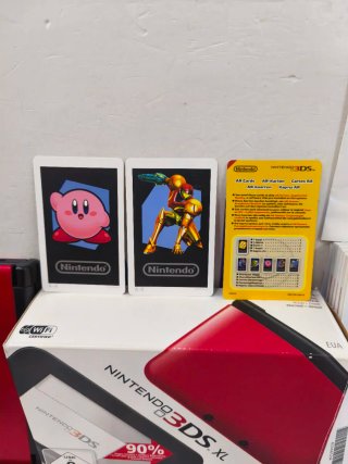 Nintendo 3DS XL Roja Con Caja 1 Año Garantía